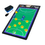 Prancheta tática magnética dupla face com caneta para treinamento de Handebol Pista e Campo