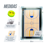 Quadro Tático de Basquete Magnético Velden