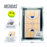 Quadro Tático de Basquete Magnético Velden