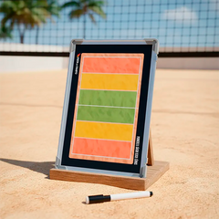Quadro Tático de Esportes de Areia Magnético Velden