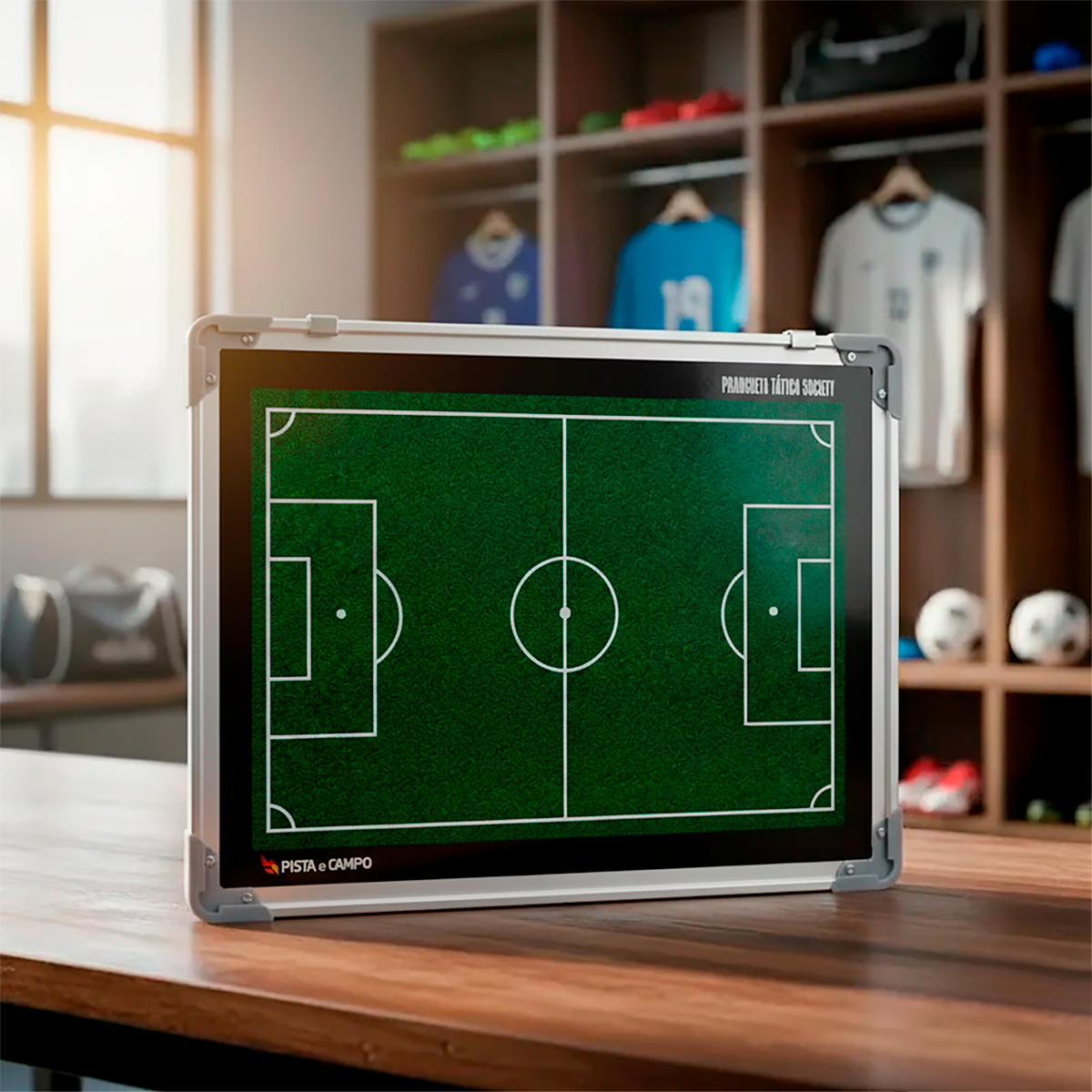 Quadro Tático de Futebol Society Magnético Velden