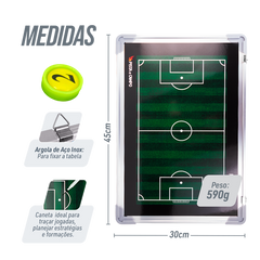 Quadro Tático de Futebol Magnético Velden