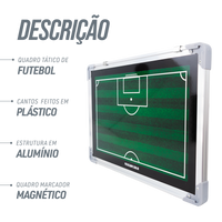 Quadro Tático de Futebol Magnético Velden