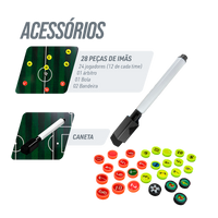 Quadro Tático de Futebol Magnético Velden