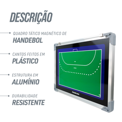 Quadro Tático de Handebol Magnético Velden