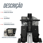 Simulador de remo Indoor a base de água Water Rower Alumínio Pista e Campo