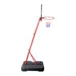 Tabela de basquete infantil móvel com poste, tabela e aro Pista e Campo