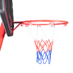 Tabela de basquete infantil móvel com poste, tabela e aro Pista e Campo