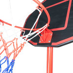 Tabela de basquete infantil móvel com poste, tabela e aro Pista e Campo