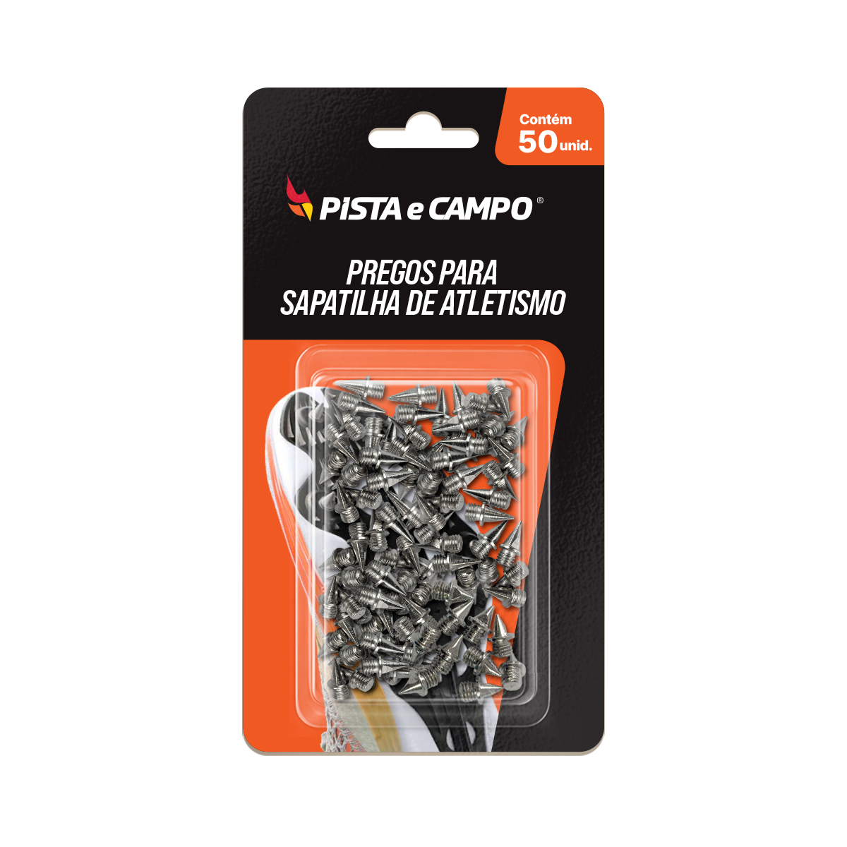 Pregos de Atletismo 9,5mm Pirâmide Pista e Campo