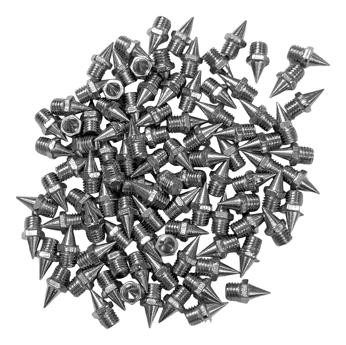 Pregos de Atletismo 6,4mm Pirâmide Hexagonal Pista e Campo