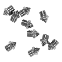 50 Pregos para Sapatilha de Atletismo 3,2mm Pirâmide Hexagonal Pista e Campo