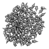 50 Pregos para Sapatilha de Atletismo 6,4mm Pirâmide Hexagonal Pista e Campo