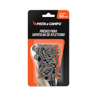 50 Pregos para Sapatilha de Atletismo 4,8mm Pirâmide Pista e Campo