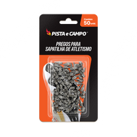 50 Pregos para Sapatilha de Atletismo 9,5mm Pirâmide Pista e Campo