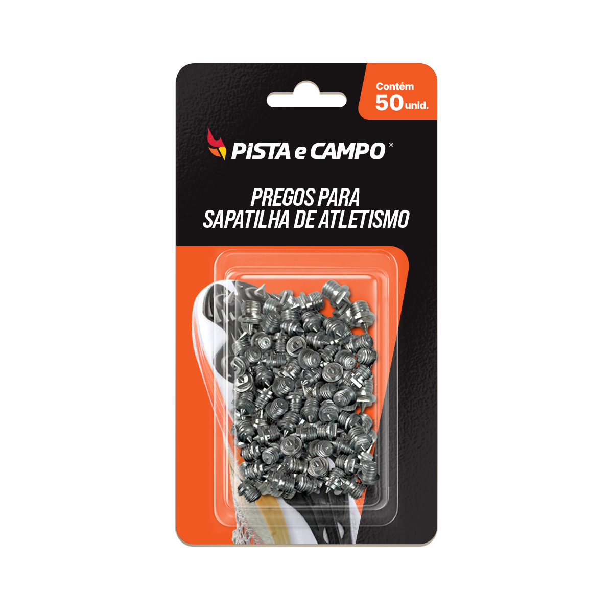 50 Pregos para Sapatilha de Atletismo 4,8mm Agulha Pista e Campo