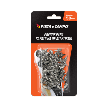 50 Pregos para Sapatilha de Atletismo 9,5mm Agulha Pista e Campo