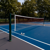 Rede Tamanho Oficial de Badminton 6,10x0,76m com Faixa de Vinil Loire