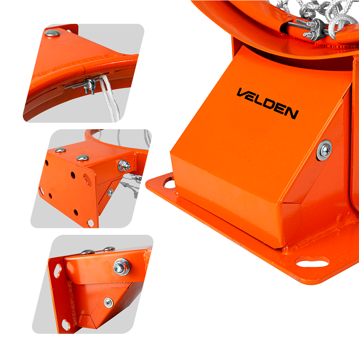 Aro 45cm Profissional de Basquete com Amortecedor Velden