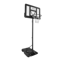 Tabela de basquete adulto móvel com poste, tabela de acrílico e aro Velden