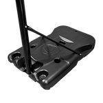 Tabela de basquete adulto móvel com poste, tabela de acrílico e aro modelo premium Pista e Campo