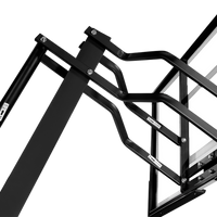 Tabela de basquete adulto móvel com poste, tabela e aro modelo top Velden