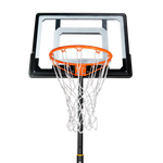 Tabela de basquete infantil juvenil móvel com poste, tabela transparente e aro Velden