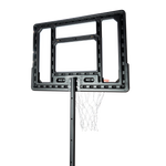 Tabela de basquete infantil juvenil móvel com poste, tabela transparente e aro Velden