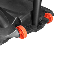 Tabela de basquete infantil juvenil móvel com poste, tabela transparente e aro Velden