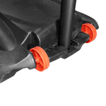 Tabela de basquete infantil juvenil móvel com poste, tabela transparente e aro Velden