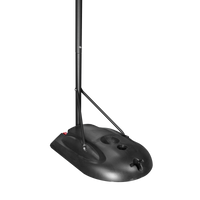 Tabela de basquete infantil juvenil móvel com poste, tabela transparente e aro Velden