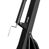 Poste fixo com tabela transparente, aro e rede de basquete oficial adulto premium Velden