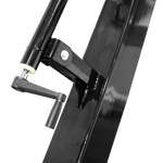 Poste fixo com tabela transparente, aro e rede de basquete oficial adulto premium Velden