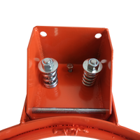 Poste fixo com tabela transparente, aro e rede de basquete oficial adulto premium Velden