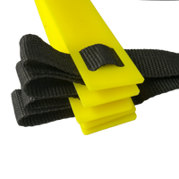 Escada de agilidade com degraus ajustáveis de plástico 5m de comprimento Velden