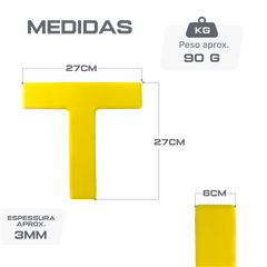 Marcadores de piso T para mini-tênis Loire - cnj com 02 und