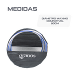 Bolsa para transporte de até 12 arcos bambolês de até 90cm Gracios