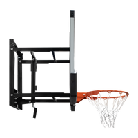 Tabela de basquete adulto de parede modelo Fly ajustável Pista e Campo