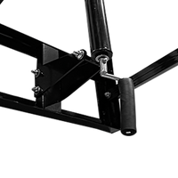 Tabela de basquete adulto de parede modelo Fly ajustável Pista e Campo