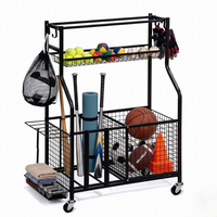 Organizador de Equipamentos Esportivos Expositor de Bolas Multiuso Velden