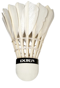Peteca de Badminton com Penas Naturais 10Un Vinex