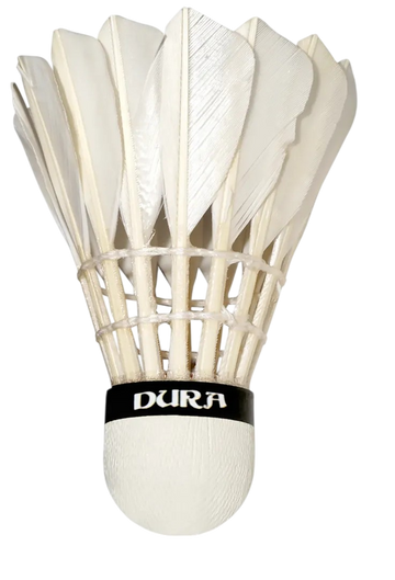 Peteca de Badminton com Penas Naturais 10Un Vinex