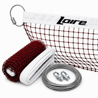 Rede de Badminton Tam. Oficial Com Cabo de Aço Loire