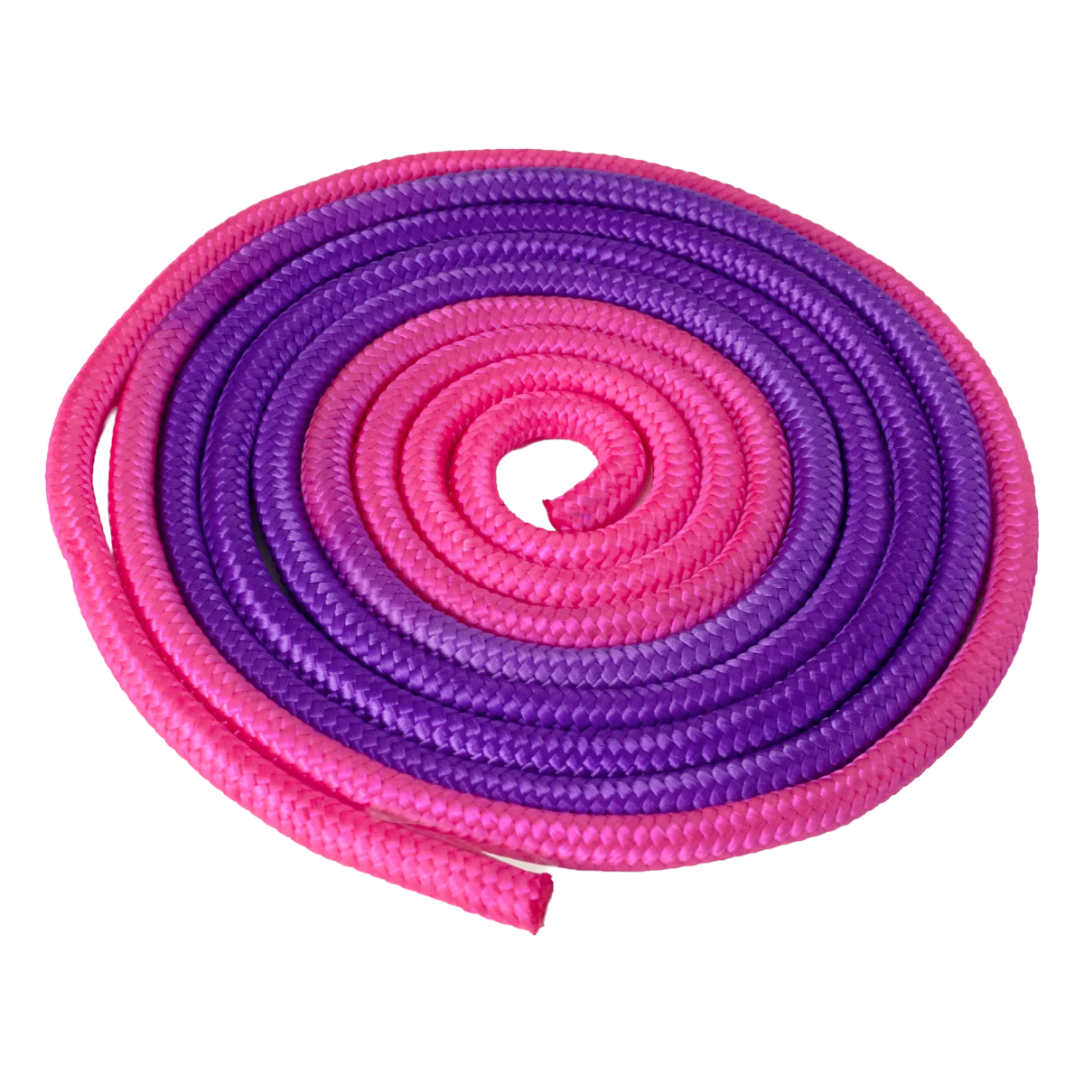 Corda Oficial Ginástica Rítmica 3m Gracios - Roxo e Rosa