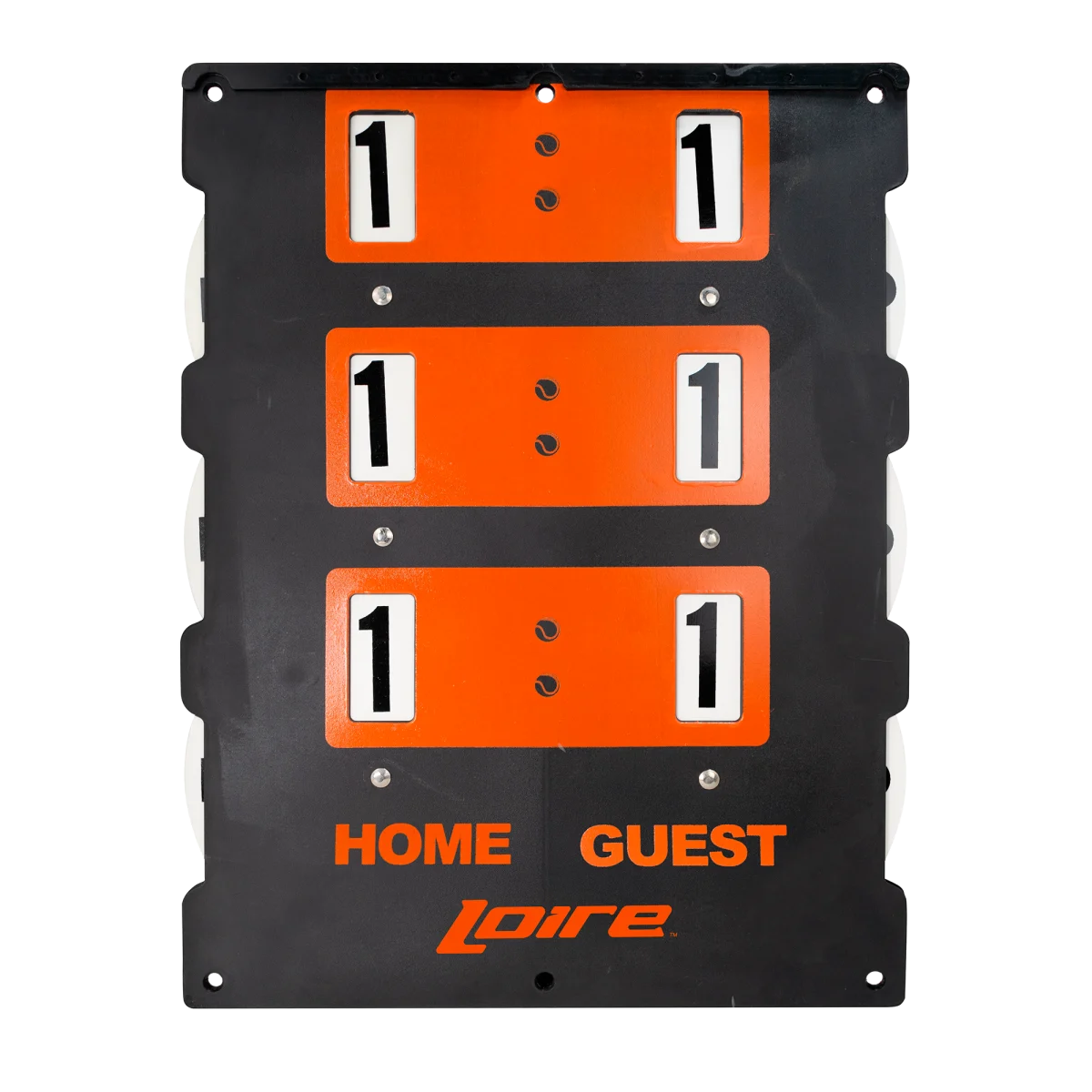 Placar de resultados para tênis Loire