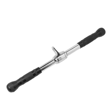 Puxador Barra Reta 50cm Pulley Cromado com Giro Central Envolst