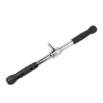 Puxador Barra Reta 50cm Pulley Cromado Maciço com Giro Envolst