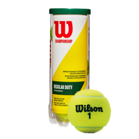Bolinha/bola de tênis de campo Championship Regular Duty Wilson - tubo com 3 und