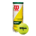 Bolinha/bola de tênis de campo Championship Regular Duty Wilson - tubo com 3 und