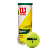 Bolinha/bola de tênis de campo Championship Regular Duty Wilson - tubo com 3 und